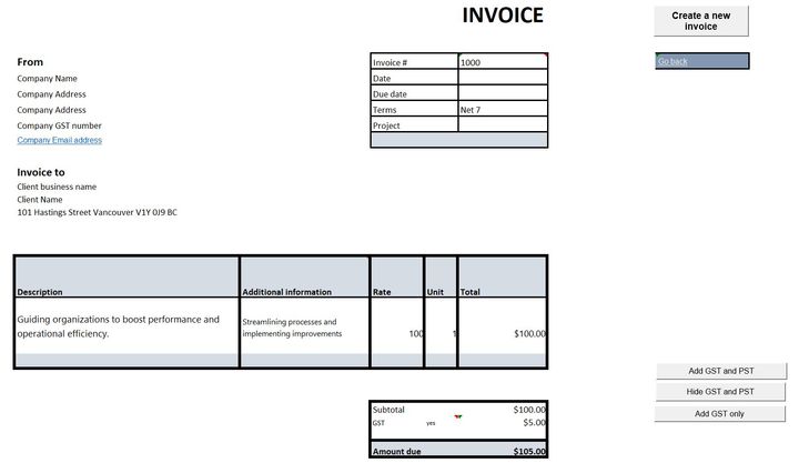Simplify Invoicing with Our Dynamic Template!